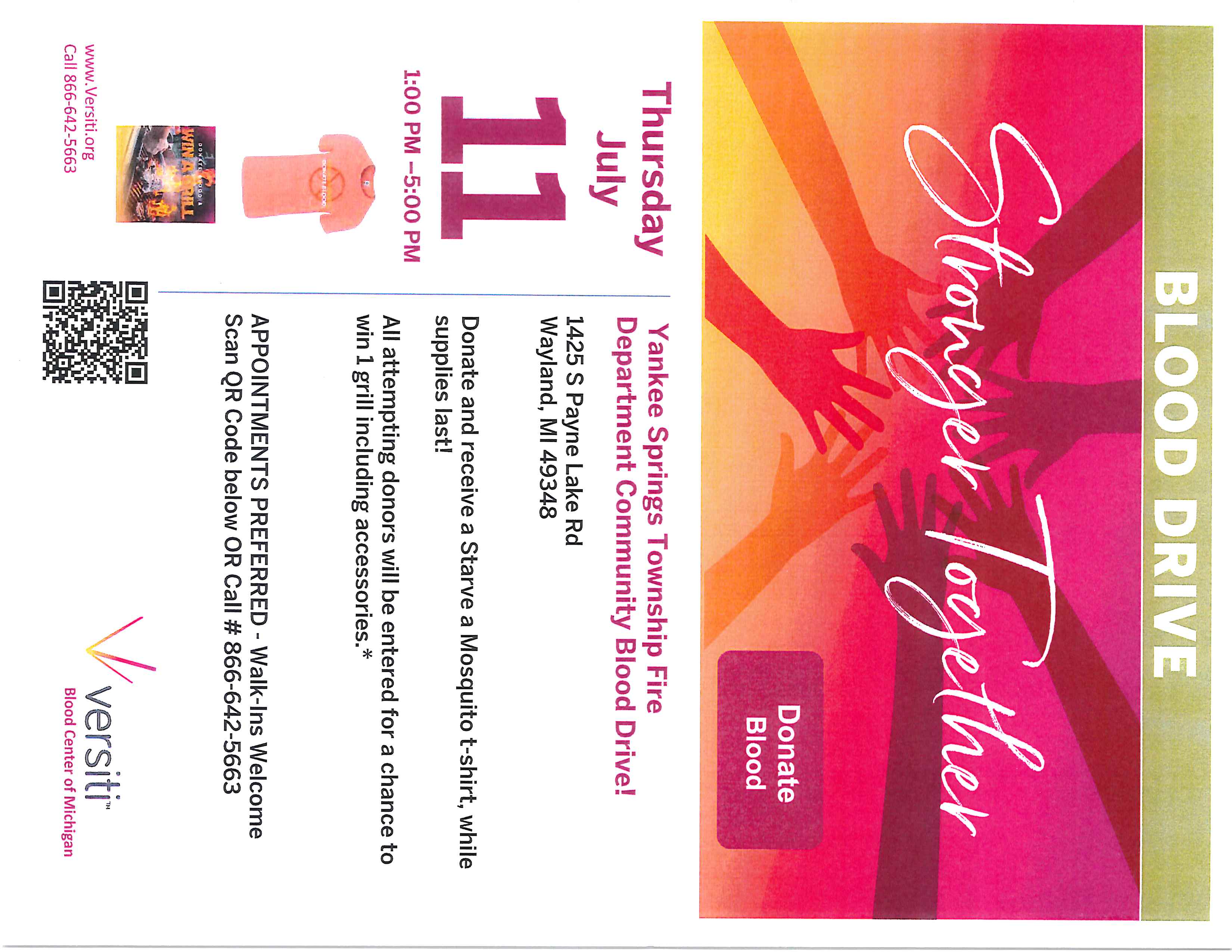 Yankee Springs Township Festivals & Events Calendar